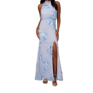 Adrianna Papell AP1E210269 - Sequined Blouson Bodice Evening Gown